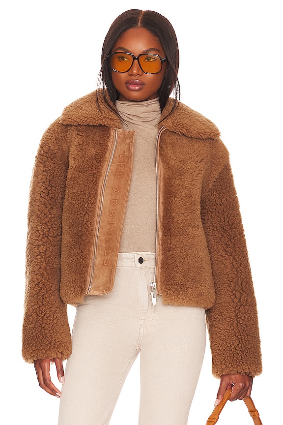 view 1 of 5 Kala III Shearling Bomber in Natural