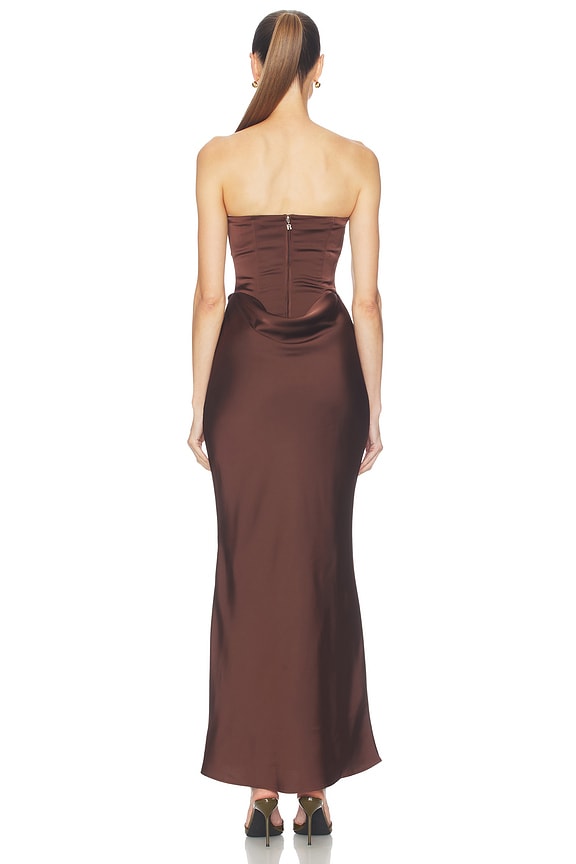 Corsage Long Dress
