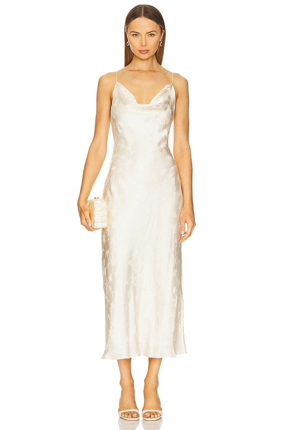 view 2 of 5 Vezzy Midi Dress in Egret Combo