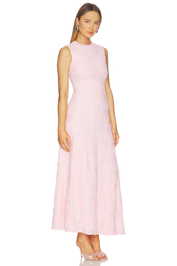 view 2 of 4 Mesh Maxi Dress in Orchid Ice