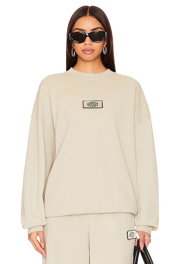 view 2 of 5 ENZYME 스웨트 크루넥 in Oyster Gray