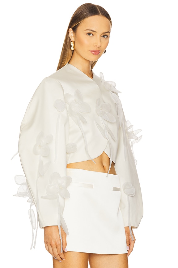 view 2 of 4 Lily Jacket in Egret