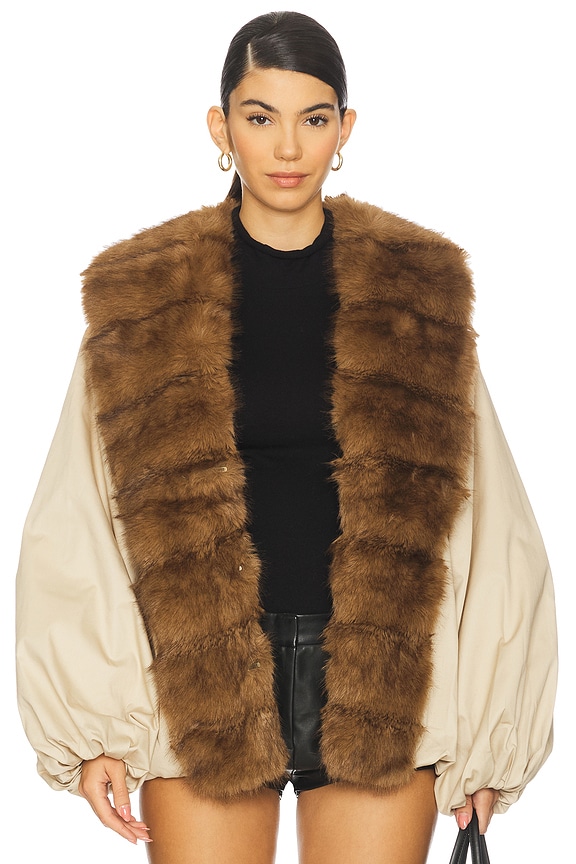 view 2 of 5 Donatella Short Jacket in Cement