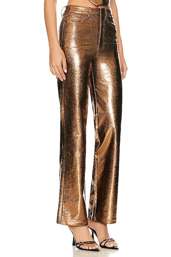 view 2 of 4 PANTALONES DE TALLE ALTO in Toasted Coconut