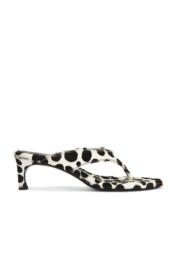 view 1 of 5 PANTUNFLA KITTEN HEEL in Bright White Combo