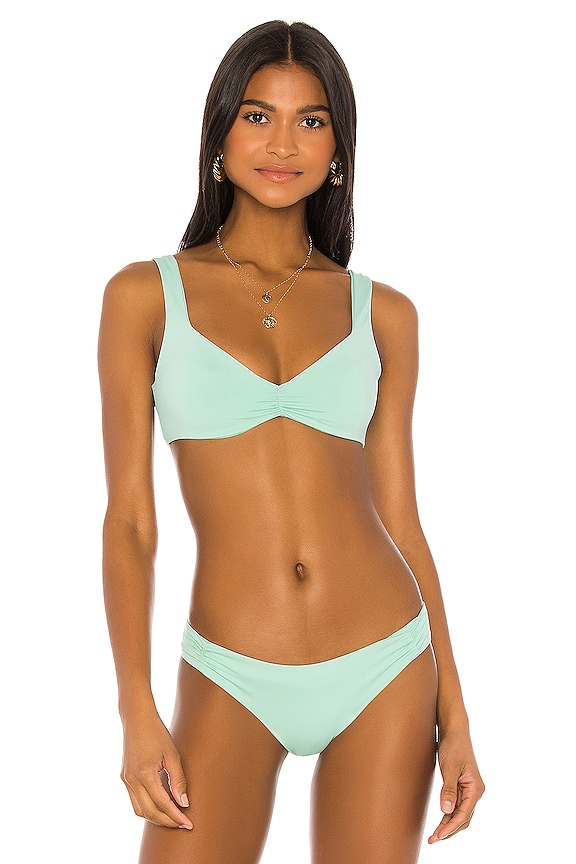 view 1 of 4 HAUT DE MAILLOT DE BAIN PIA in Mint
