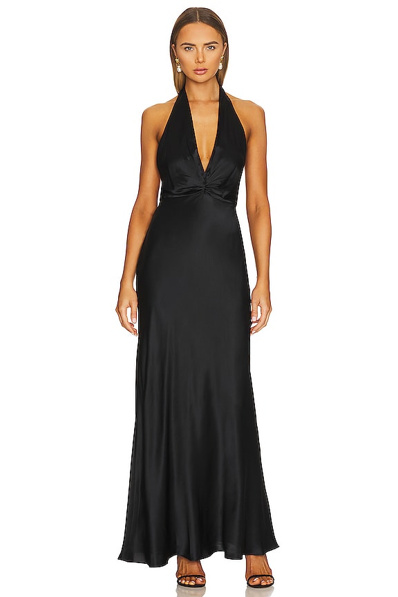 view 2 of 4 ROBE DE SOIRÉE GRAYSON in Black & White