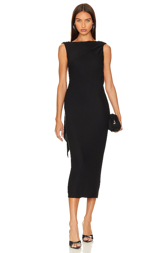 view 2 of 3 Max Jersey Dress in Noir