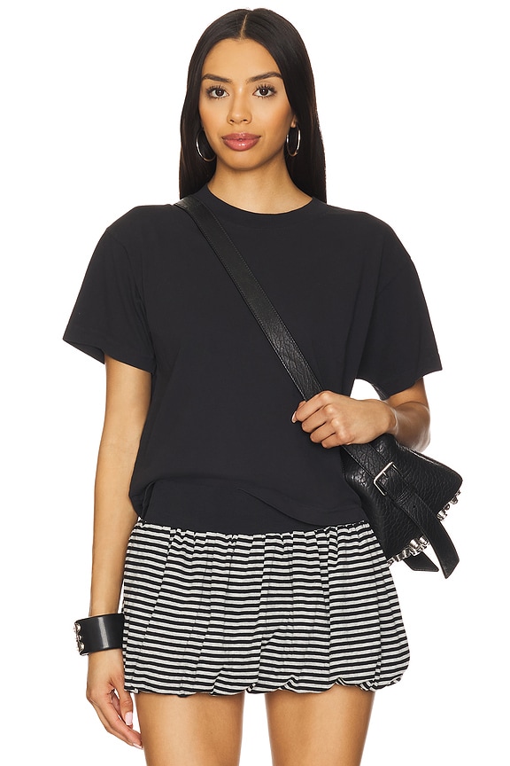 view 2 of 5 MARTINI GRAPHIC 티셔츠 in Black