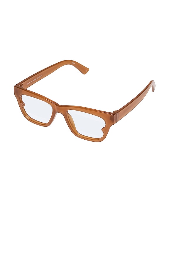 view 2 of 2 GAFAS DE LUZ AZUL FEAST OF SWEDEN in Caramel