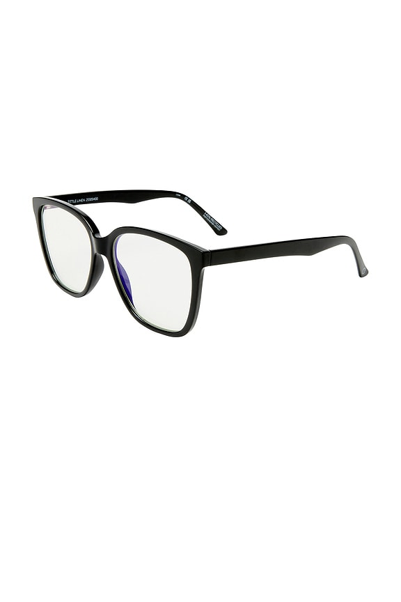 view 2 of 2 Tittle Linen Optical Eyeglasses in Black