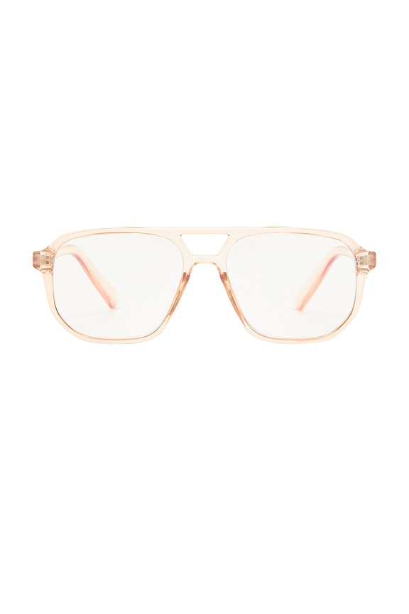 view 1 of 2 Atticus Blue Light Glasses in Pink