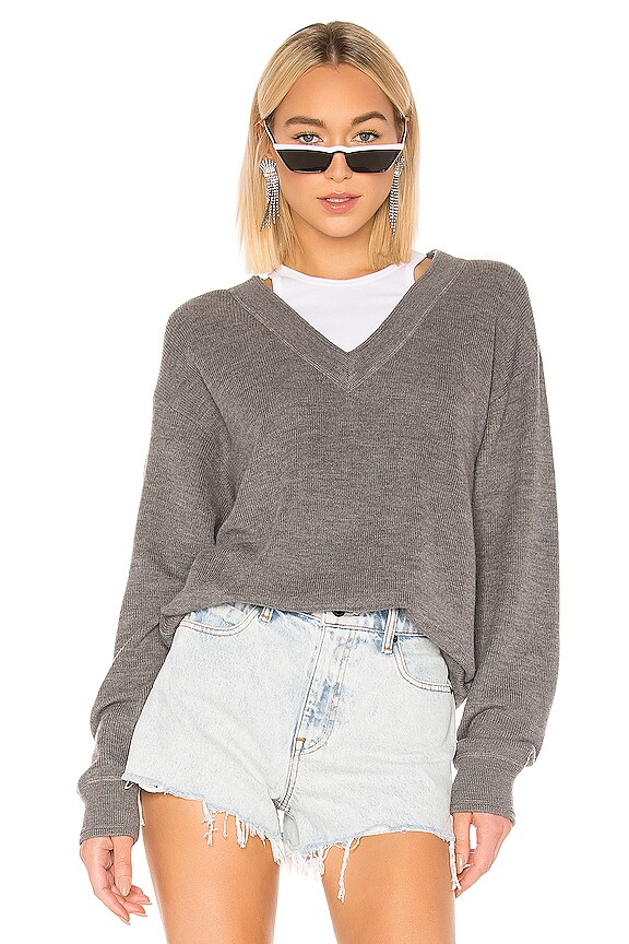 view 1 of 4 JERSEY BI LAYER in Heather Grey