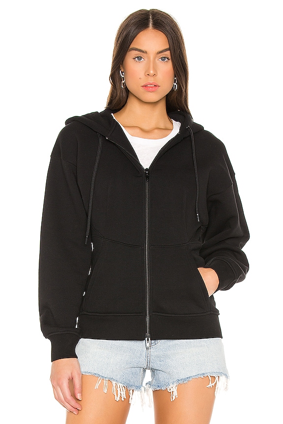 view 2 of 5 SWEAT À CAPUCHE SCULPTED in Black