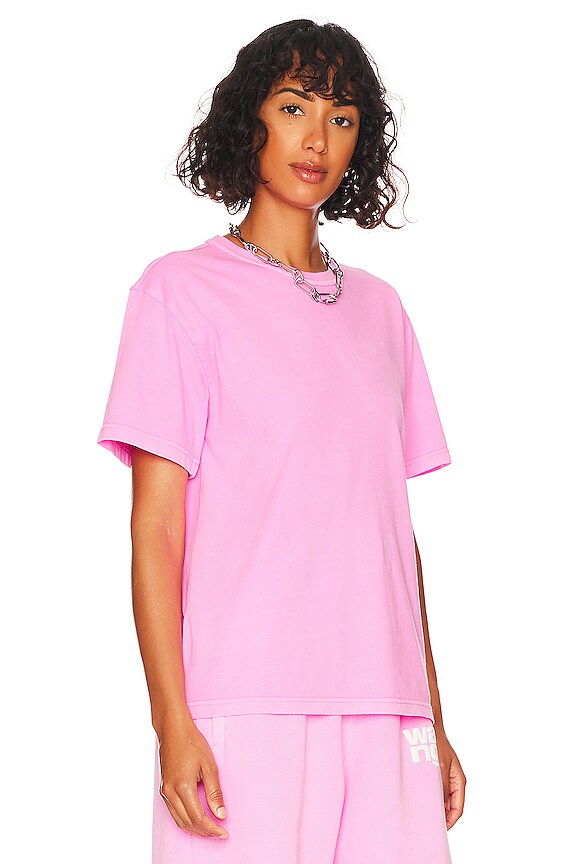 view 2 of 5 T-SHIRT in Pink Glo