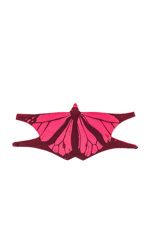 view 2 of 5 Butterfly Face Mask in Pink