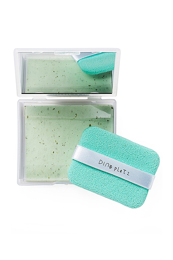 view 2 of 3 DINOPLATZ BRACHIOSAURUS BLOTTING PAPER 02 GREEN TEA 블로팅 페이퍼 in 