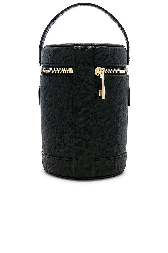 view 2 of 5 Mini Cylinder Bag in Black