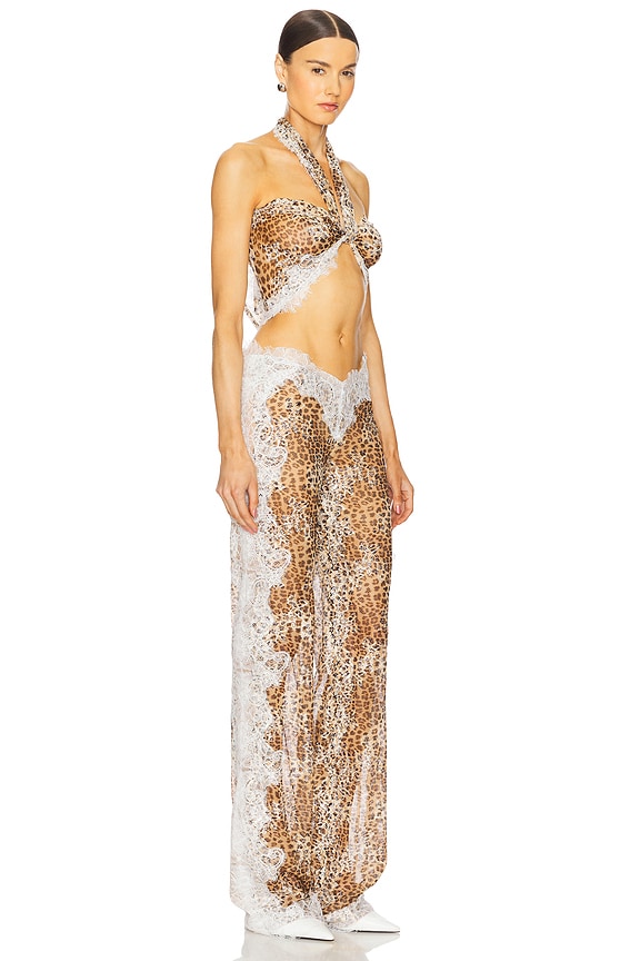 view 2 of 4 TOP Y PANTALONES FARA in Black