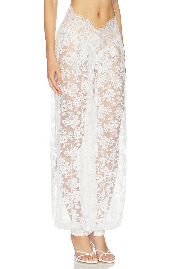 view 2 of 6 PANTALON LIBBI  in White
