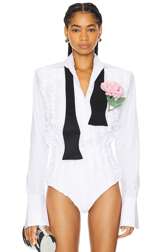 view 2 of 6 Felicity Shirt in White