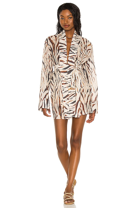 view 2 of 7 Kimono in Zion Print