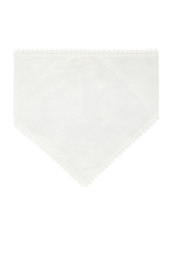 view 2 of 3 Kirsten Bandana in White