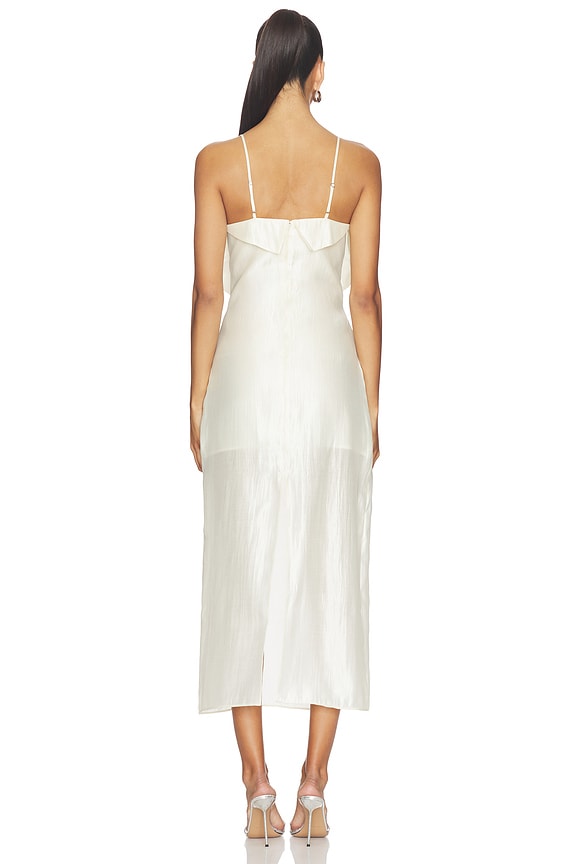 The Garment Porcha Drape Dress in Macadamia | REVOLVE