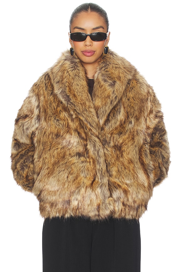 view 2 of 5 Damiy Coat in Brown