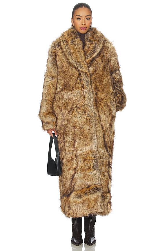 view 2 of 4 Damiy Long Coat in Brown