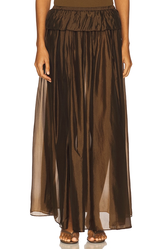 view 2 of 7 FALDA MAXI GILIAN in Brown