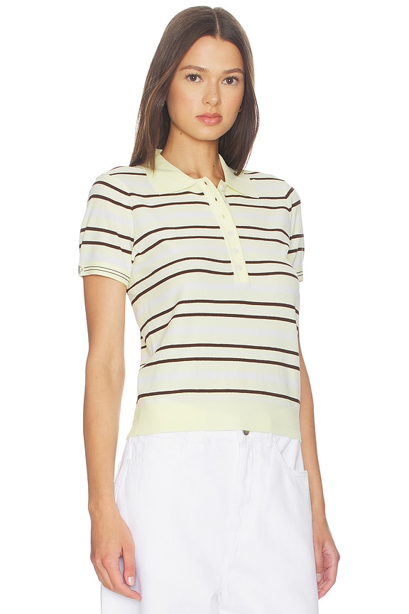 view 2 of 4 Madison Button Polo in Print