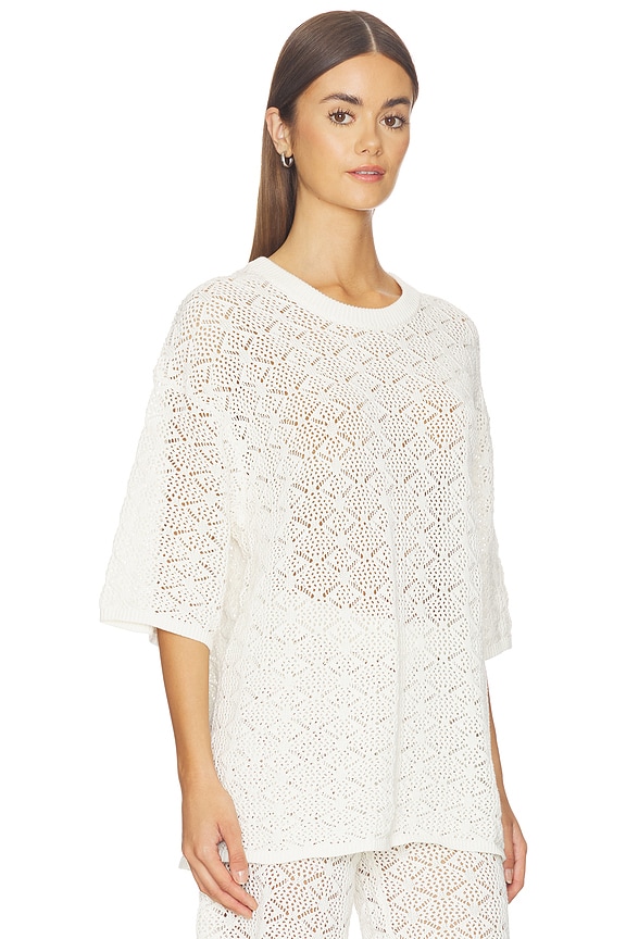 view 2 of 4 Maldive Oversized Tee in Ecru