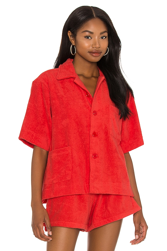 view 2 of 5 CHEMISE BOXY in Red