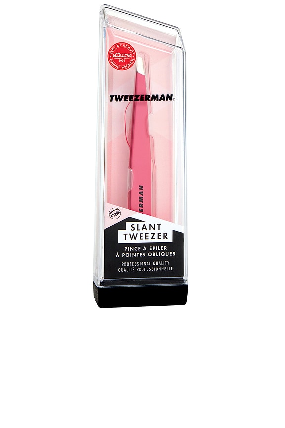 view 2 of 8 Slant Tweezer in Pretty in Pretty in Pink