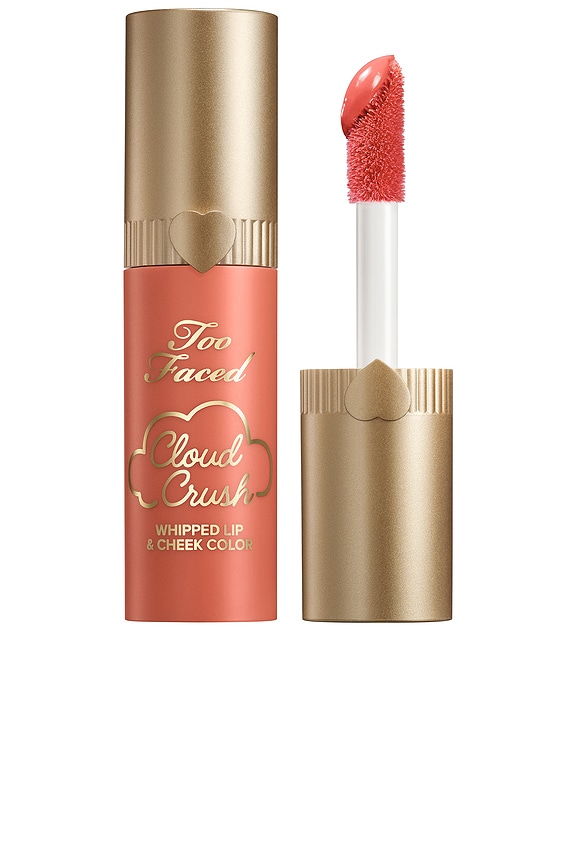 view 1 of 6 DUO LÈVRES & JOUES CLOUD CRUSH WHIPPED LIP & CHEEK COLOR in Peach Blur