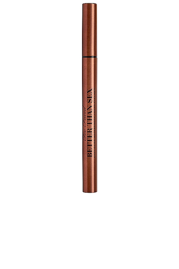 view 2 of 7 Better Than Sex Easy Glide Waterproof Liquid Eyeliner in Chocolate Brown