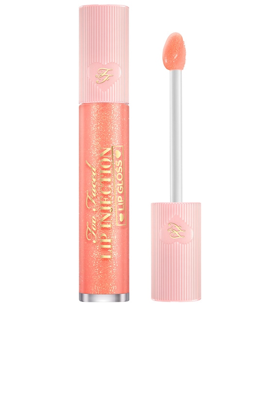 view 2 of 8 Lip Injection Lip Gloss in Everything's Peachy