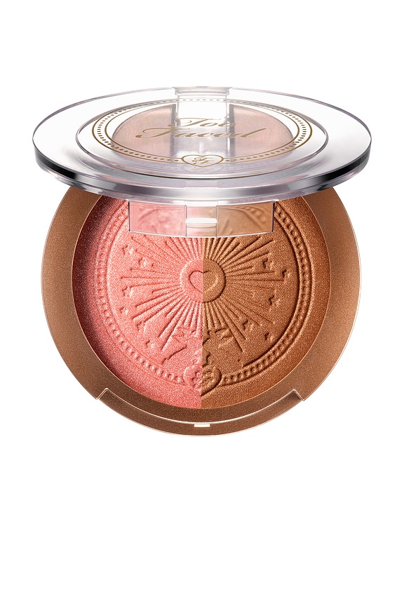 view 1 of 9 Sun Bunny Blushing Bronzer in Strawberry Bunny