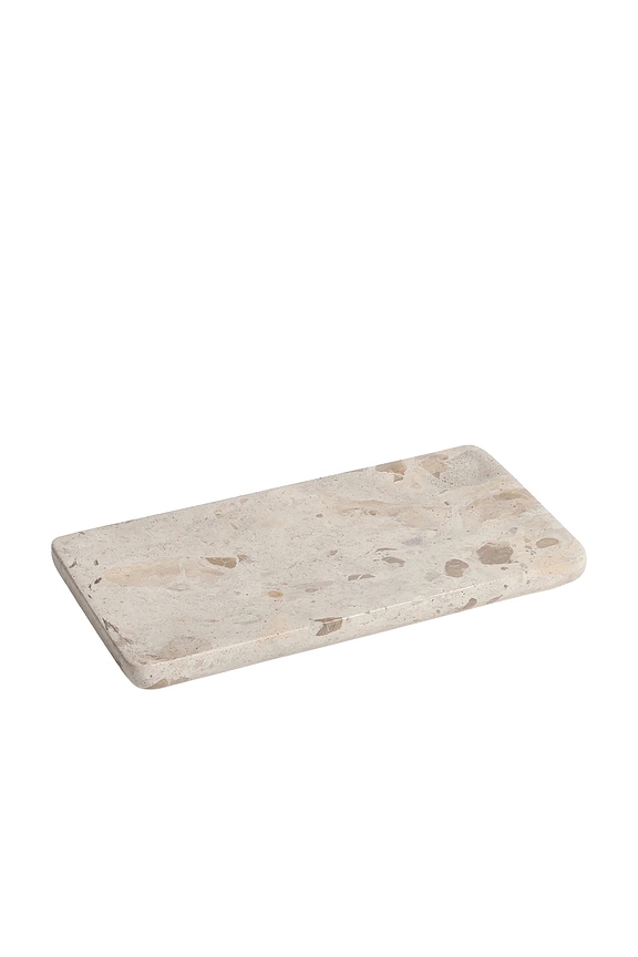 view 1 of 4 BANDEJA DE TOCADOR DE MÁRMOL MARBLE VANITY TRAY in Crema Fossil