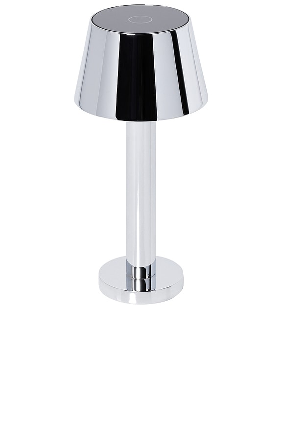 view 2 of 7 Como Rechargeable Table Light in Polished Chrome