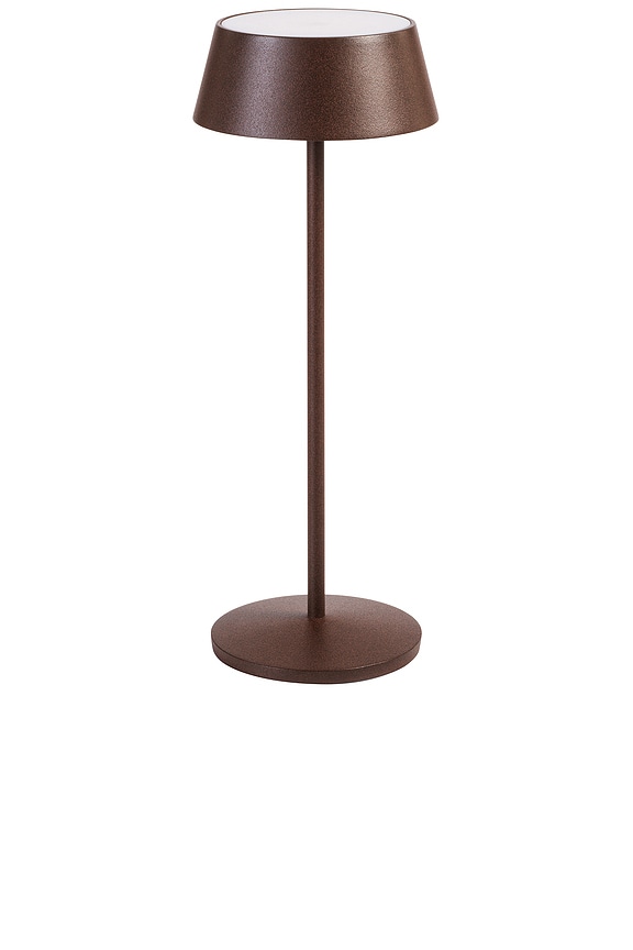 view 2 of 9 Andria Rechargeable Table Light in Rust