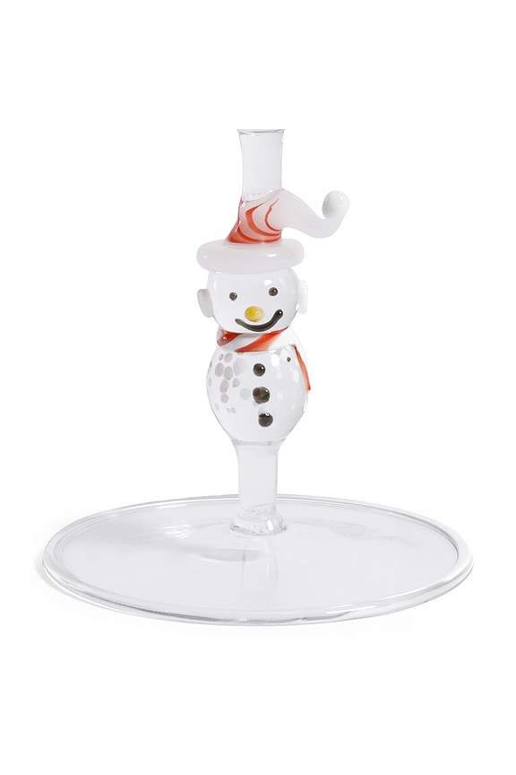 view 2 of 3 Snowman Sips Martini Glasses Set Of 4 in 