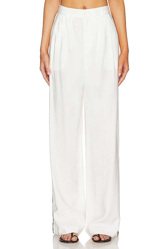 view 2 of 5 Kaia Pant in Black & White