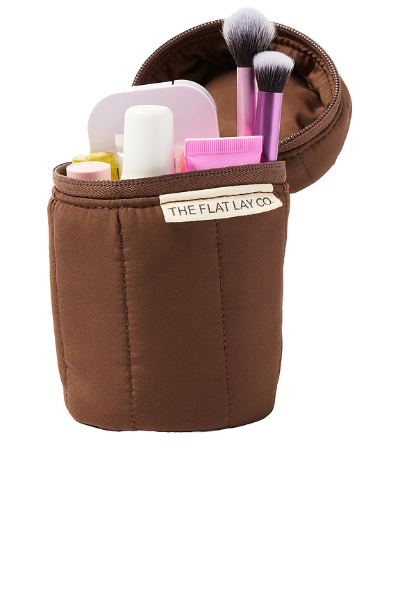 view 2 of 4 MAKEUP BRUSH CASE  STANDING MAKEUP BRUSH CASE in Espresso