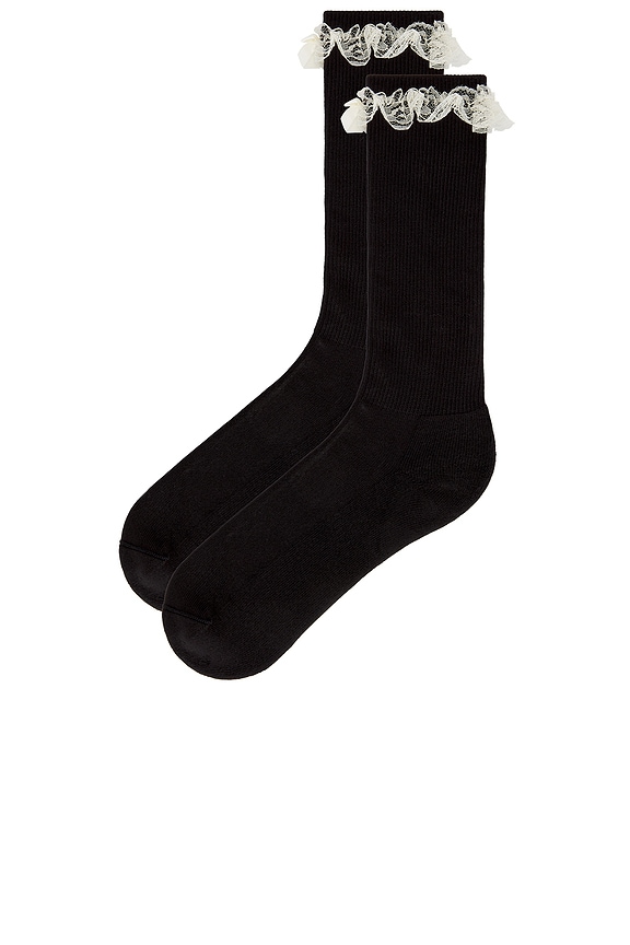 view 2 of 2 CHAUSSETTES in Black