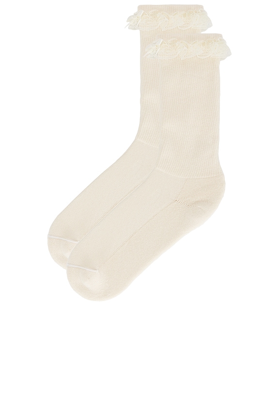 view 2 of 2 CHAUSSETTES in Ivory