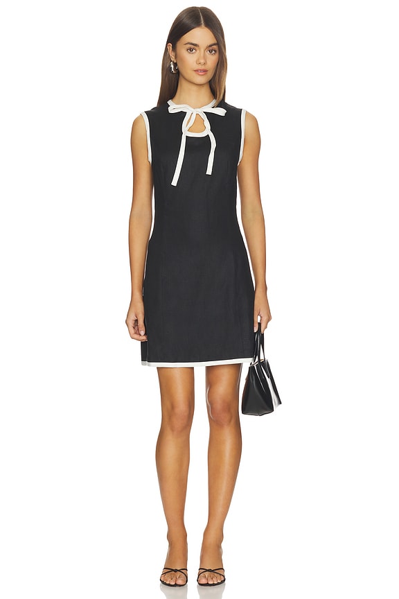 view 1 of 3 ROBE KIT KEYHOLE MINI in Black & Off White