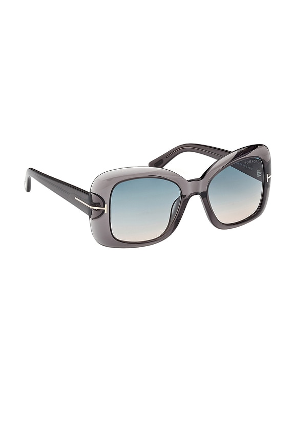 view 2 of 3 LUNETTES DE SOLEIL SANDRA in Grey & Green