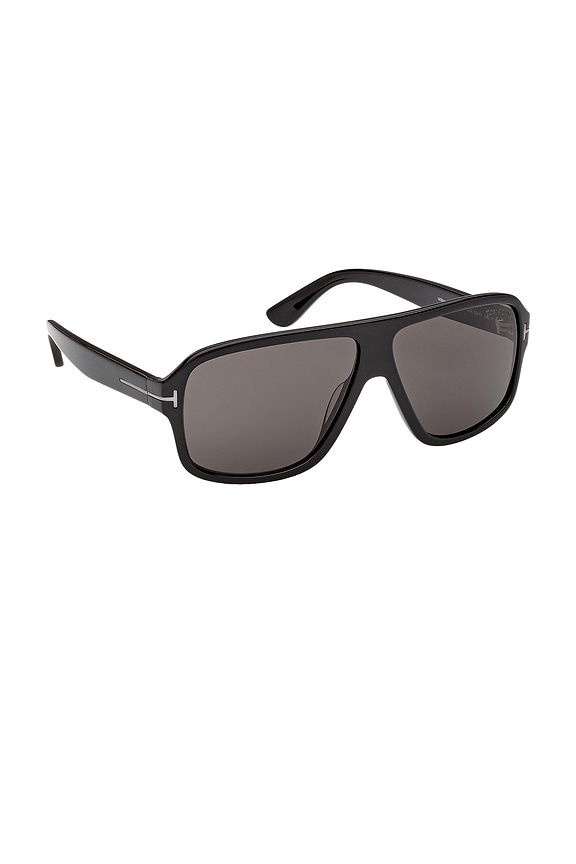 view 2 of 3 William Sunglasses in Black & Grey
